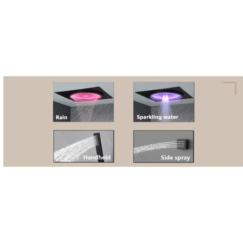 Slimme LED Doucheset Badkamer  - Spa & Wellness Hotel Diament Ustroń Zdjęcia recensie en prijs