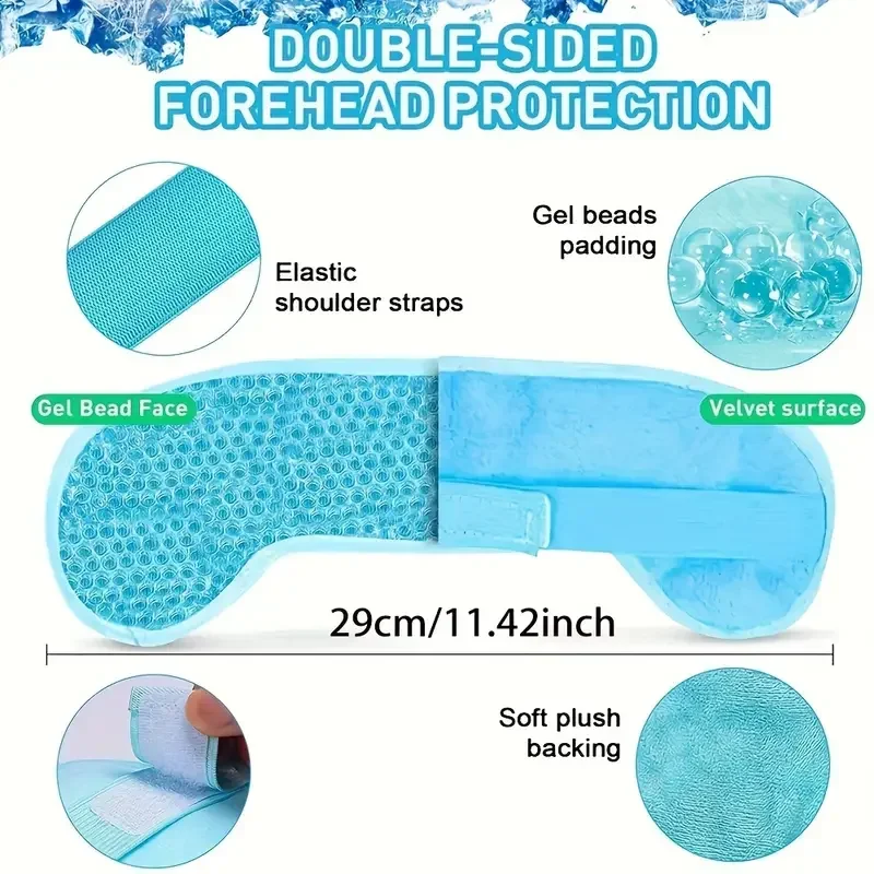 Hot/Cold Gel Bead Migraine Wra - Spa Y Wellness recensie en prijs