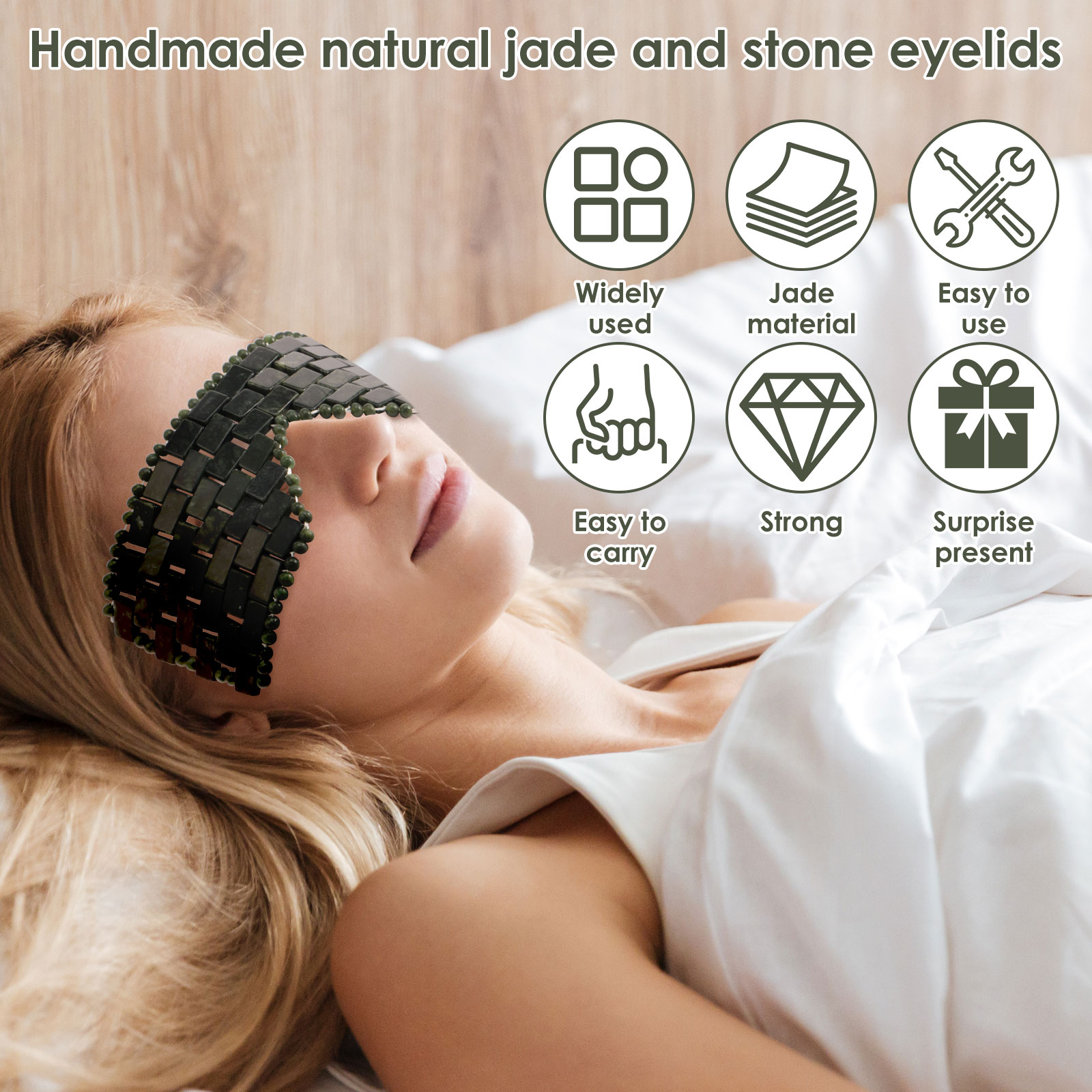 Jade Oogmasker Draagbare Jade  - Spa Y Wellness recensie en prijs